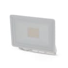 ALPHA ELETTRONICA - Proiettore Led Ultra Slim 30W - 230Vac - Bianco naturale - Corpo bianco - Serie Clear