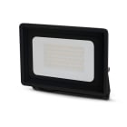 ALPHA ELETTRONICA - Proiettore Led Ultra Slim 50W - 230Vac - Bianco caldo - Corpo nero - Serie Clear