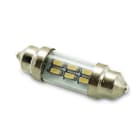 ALPHA ELETTRONICA - Lampadina a Led SV8,5 - 0,4W - 10-30Vdc - Bianco freddo