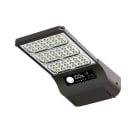 ALPHA ELETTRONICA - Lampione solare Led 90W - Con sensore PIR - Ricaricabile - CCT selezionabile 3000K/6000K - Serie Solea
