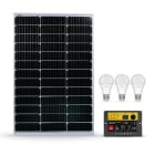 ALPHA ELETTRONICA - Kit fotovoltaico 80W - 12V - Senza batteria