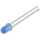 ALPHA ELETTRONICA - Led Ø3mm - Lampeggiante - Lente diffusa - Blu