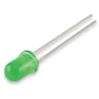 ALPHA ELETTRONICA - Led Ø5mm - Lampeggiante - Lente diffusa - Verde
