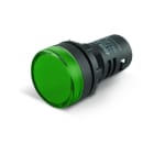 ALPHA ELETTRONICA - Indicatore Led da pannello - 24Vac/dc - Verde