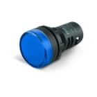 ALPHA ELETTRONICA - Indicatore Led da pannello - 24Vac/dc - Blu