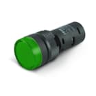 ALPHA ELETTRONICA - Indicatore Led da pannello - 12Vac/dc - Verde