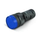 ALPHA ELETTRONICA - Indicatore Led da pannello - 24Vac/dc - Blu