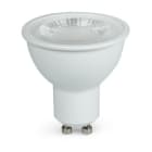 ALPHA ELETTRONICA - Lampadina a Led GU10 - 60° - 6,5W - 230Vac - Bianco caldo