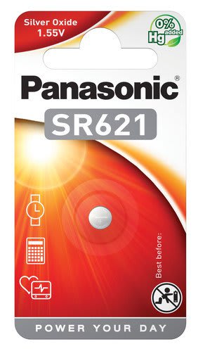 ALPHA ELETTRONICA - Pila all'ossido d'argento - SR621 - 1,6V