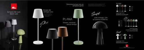 ALPHA ELETTRONICA - Testa Forex 100x35cm - Lampade Tavolo