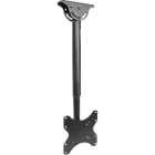 ALPHA ELETTRONICA - Supporto TV Telescopico da soffitto Orientabile, 23"-42" - estensione 56/91cm