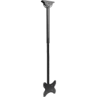 ALPHA ELETTRONICA - Supporto TV Telescopico da soffitto Orientabile, 23"-42" - estensione 106/156cm
