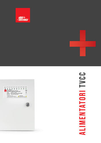 ALPHA ELETTRONICA - Volantino presentazione PUB205 e PUB209
