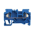 ALPHA ELETTRONICA - Morsetto serrafilo Din WS 0,2÷2,5mm² blu
