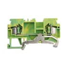 ALPHA ELETTRONICA - Morsetto serrafilo Din WS 0,2÷4mm² giallo-verde