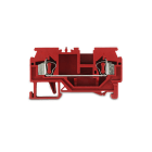 ALPHA ELETTRONICA - Morsetto serrafilo Din WS 0,2÷4mm² rosso
