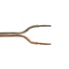 ALPHA ELETTRONICA - Cavo piattina 2x2mm² - Trasparente