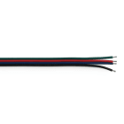 ALPHA ELETTRONICA - Cavo piattina quattro poli 4x0,5mm² - AWG20 - 5m