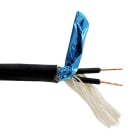 ALPHA ELETTRONICA - Cavo microfonico bilanciato 2x0,75mm² - Con con riempimento in filato sintetico