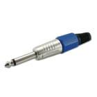 ALPHA ELETTRONICA - Spina jack Ø6,3mm Mono professionale