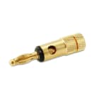 ALPHA ELETTRONICA - Spina banana ø4mm - Nera