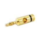 ALPHA ELETTRONICA - Spina banana ø4mm - Nera