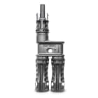 ALPHA ELETTRONICA - Adattatore splitter a Y due spine una presa
