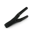 ALPHA ELETTRONICA - Pinza per carica batterie portata 120A - Nera