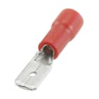ALPHA ELETTRONICA - Spina faston preisolata - 4,75x0,8mm - per cavo 0,5-1,5mm²