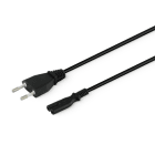 ALPHA ELETTRONICA - Cavo da spina 2 Poli Europa a spina IEC320 C7 - 1,5m