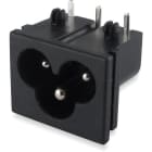 ALPHA ELETTRONICA - Spina di alimentazione AC da circuito stampato - C6