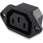 ALPHA ELETTRONICA - Presa di alimentazione AC da pannello con fissaggio a vite - C13