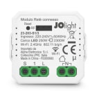 ALPHA ELETTRONICA - Modulo relè 230V Wi-Fi 2,4GHz Smart per interruttore/pulsante - 1x2300W/250W Led - un canale - Da incasso