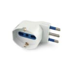 ALPHA ELETTRONICA - Adattatore da spina 3 poli 16A a presa Universale Italia P40
