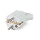 ALPHA ELETTRONICA - Spina di connessione tedesca 16A 250V - Bianca