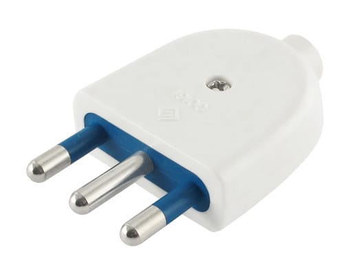 ALPHA ELETTRONICA - Spina di connessione 3 poli 16A - Bianca