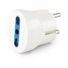 ALPHA ELETTRONICA - Adattatore da spina tedesca a presa bipasso