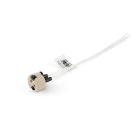 ALPHA ELETTRONICA - Portalampada per GU5,3 intestata con cavi