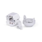 ALPHA ELETTRONICA - Portalampada G24 - no Key - 4 pin - Beige