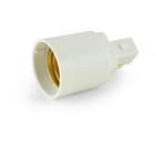 ALPHA ELETTRONICA - Adattatore da G24d-x a E27