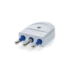 ALPHA ELETTRONICA - Spina di connessione 3 poli 16A - Bianca