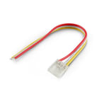 ALPHA ELETTRONICA - Connettore per PCB 12mm - Strip/Cavo 15cm - Per strisce COB Digital + CCT - Serie Fly