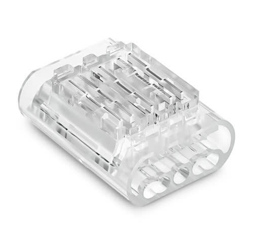 ALPHA ELETTRONICA - Connettore giunzione a pressione 5 poli 4,5A - 0,35-0,52mm²