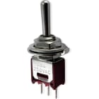ALPHA ELETTRONICA - Interruttore deviatore Subminiatura - 1P - SPCO - ON/OFF/ON - 1.5A@250V - 3 term. cs