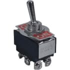 ALPHA ELETTRONICA - Interruttore deviatore Medio - 2P - DPDT - ON/ON - 10A@250V - 6 term. vite