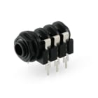 ALPHA ELETTRONICA - Presa Jack da pannello Ø6,3mm 6 poli con contatto di scambio