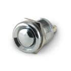ALPHA ELETTRONICA - Pulsante momentaneo antivandalo ø19mm - 1P - SPST - OFF/(ON) - N.A. - 2A@250Vac - 2 term. vite