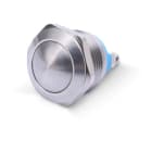 ALPHA ELETTRONICA - Pulsante momentaneo antivandalo ø19mm - 1P - SPST - OFF/(ON) - N.A. - 3A@250Vac - 2 term. vite