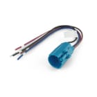 ALPHA ELETTRONICA - Zoccolo per pulsanti ø19mm famiglia 330-064 e 330-066 con cavi 16cm