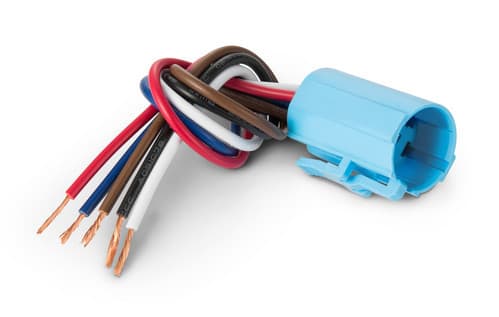 ALPHA ELETTRONICA - Zoccolo per pulsanti ø16mm 330-070-B e 330-072-B con cavi 16cm